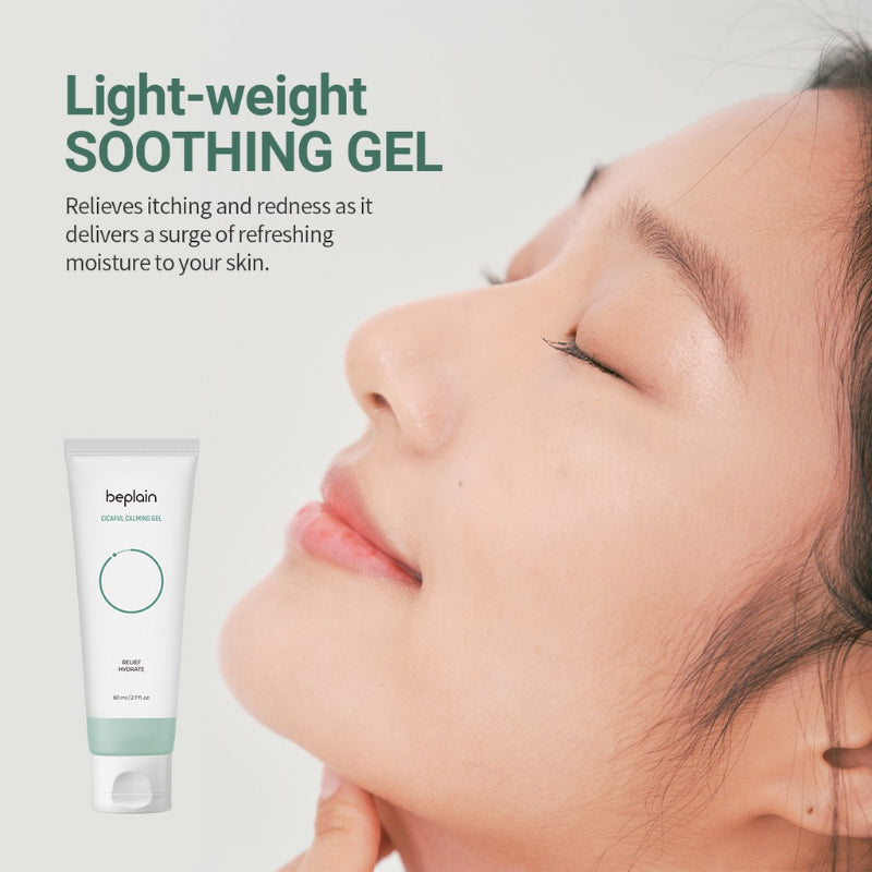 Be Plain Cicaful Calming Gel - Korean-Skincare