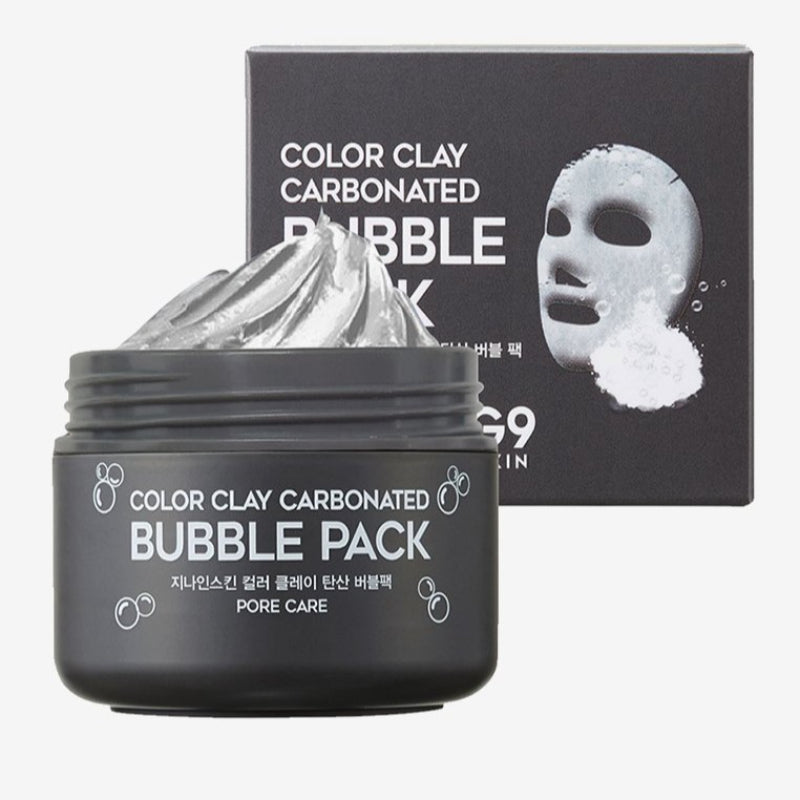  Color Clay Carbonated Bubble Pack - Korean-Skincare