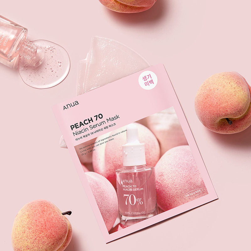 Peach 70% Niacin Serum Mask