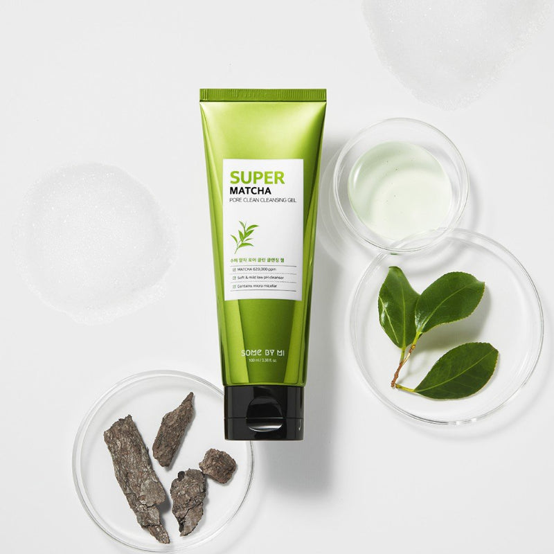  Super Matcha Pore Clean Cleansing Gel - Korean-Skincare