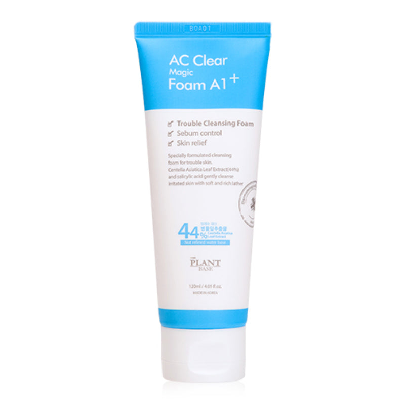 The Plant Base AC Clear Magic Foam A1+ - Korean-Skincare