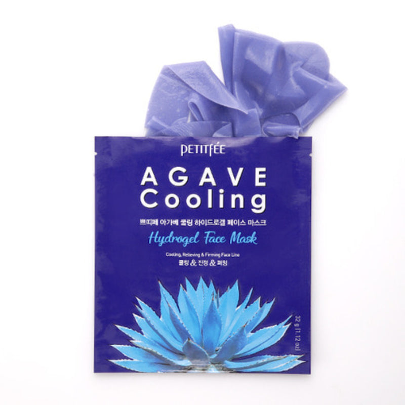  AGAVE Cooling Hydrogel Face Mask - Korean-Skincare