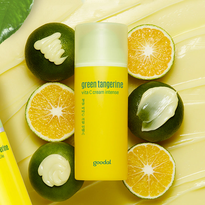 Goodal Green tangerine vitamin C Cream Intense - Korean-Skincare