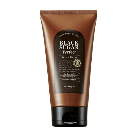 Skinfood Black Sugar Perfect Scrub Foam - Korean-Skincare