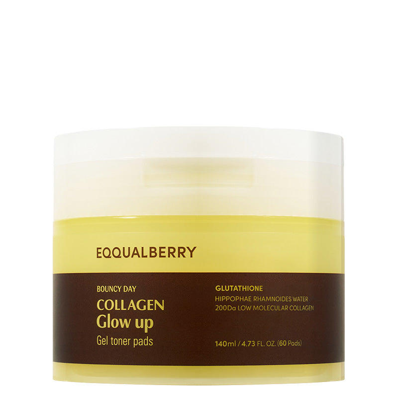 Collagen Glow Up Gel Toner Pads