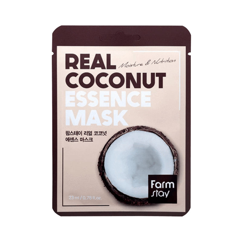 Farm Stay Real Coconut Essence Mask - Korean-Skincare