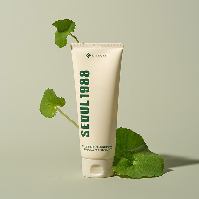 SEOUL 1988 Cleansing Foam : Pine Cica 1% + Probiotics
