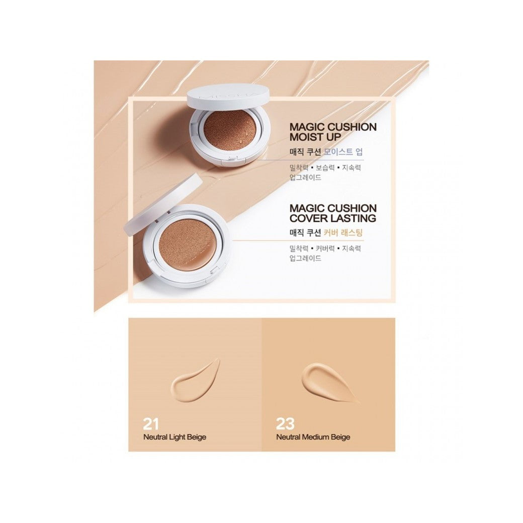 Missha Magic Cushion Cover Lasting #23 SPF50+/PA+++ - Korean-Skincare