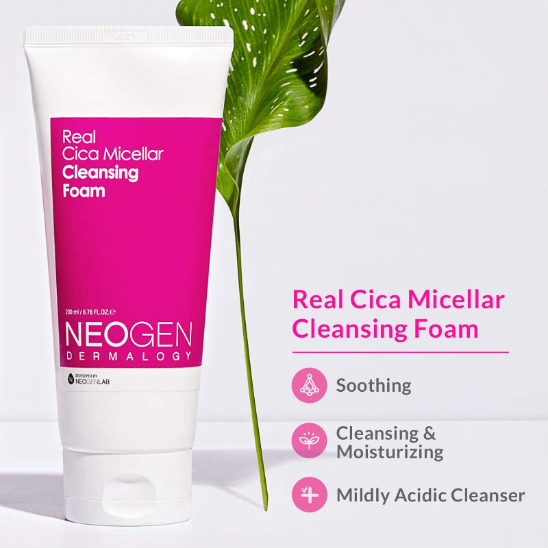 NEOGEN Real Cica Micellar Foam - Korean-Skincare