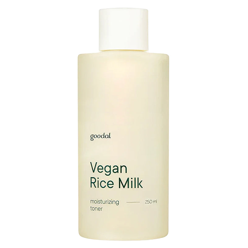 Tónico hidratante vegano con leche de arroz