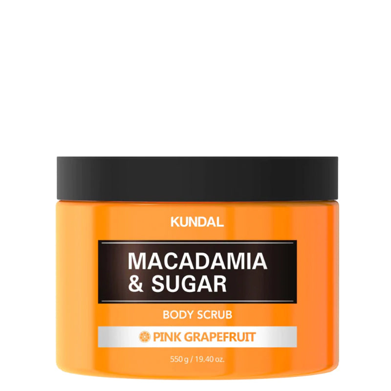 Exfoliante corporal de macadamia y azúcar