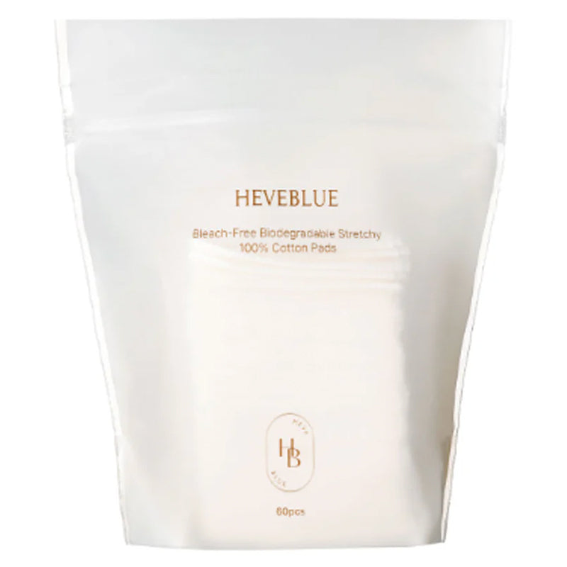 Bleach-Free Biodegradable Stretchy 100% Cotton Pads