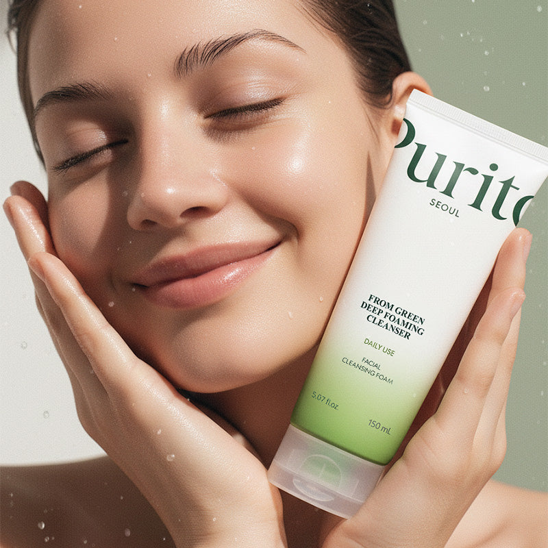 From Green Deep Foaming Cleanser