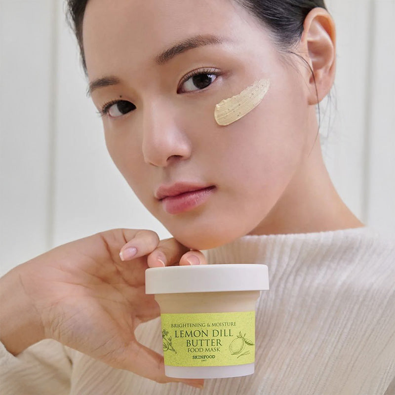 Lemon Dill Butter Food Mask