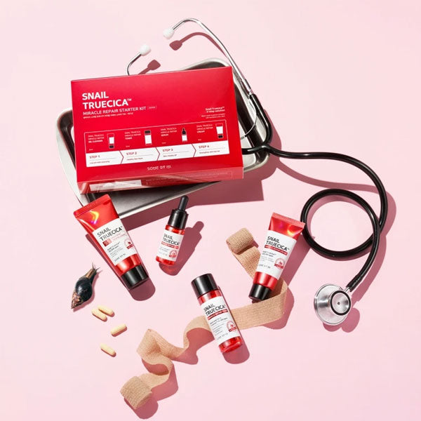 Some By Mi Snail Truecica Miracle Repair Starter kit - Korean-Skincare