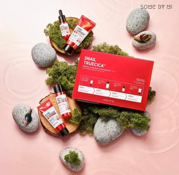 Some By Mi Snail Truecica Miracle Repair Starter kit - Korean-Skincare