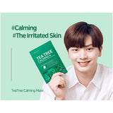 Some By Mi Tea Tree Calming Glow Luminous Ampoule Mask - Korean-Skincare