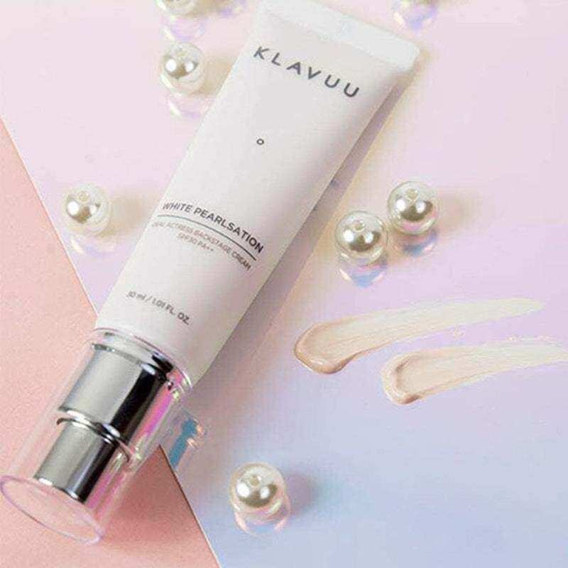 Klavuu White Pearlsation Ideal Actress Backstage Cream SPF30 PA++ - Korean-Skincare