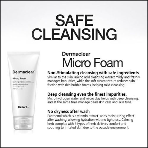 Dr.Jart+ Dermaclear Micro pH Foam - Korean-Skincare
