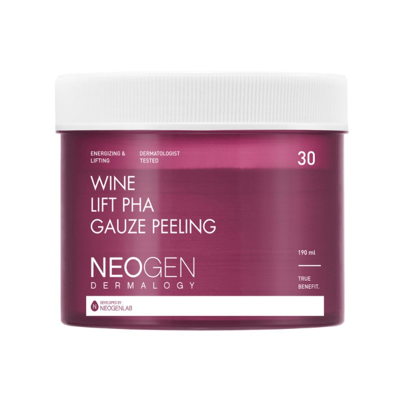  Wine Lift PHA Gauze Peeling - Korean-Skincare