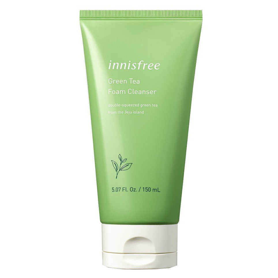 Innisfree Green Tea Morning Cleanser - Korean-Skincare