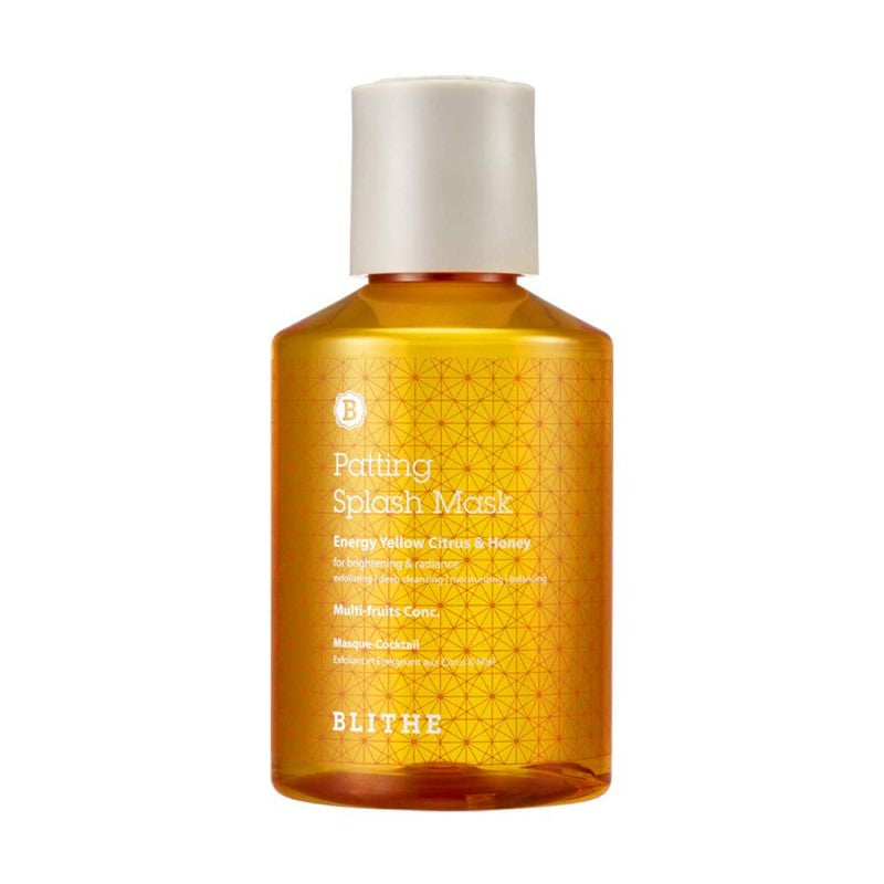 Blithe Patting Splash Mask Energy Yellow Citrus & Honey - Korean-Skincare