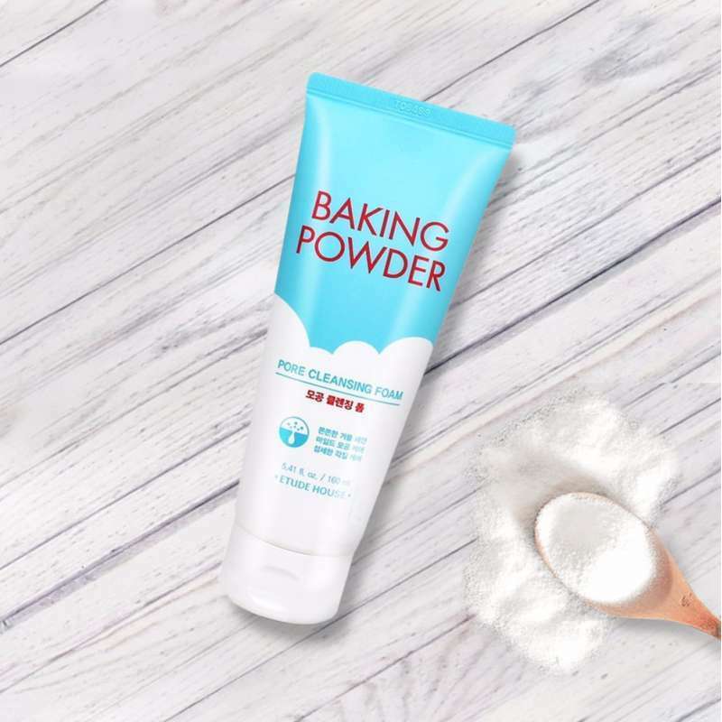 Etude House Baking Powder Pore Cleansing Foam - Korean-Skincare