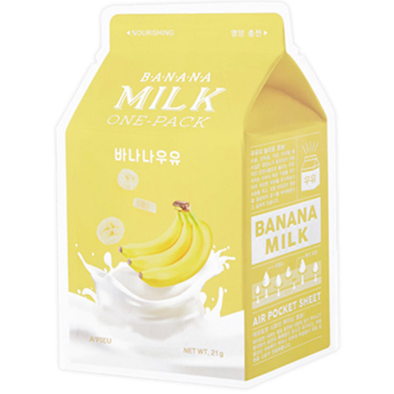  Milk One Pack #Banana Milk - Korean-Skincare